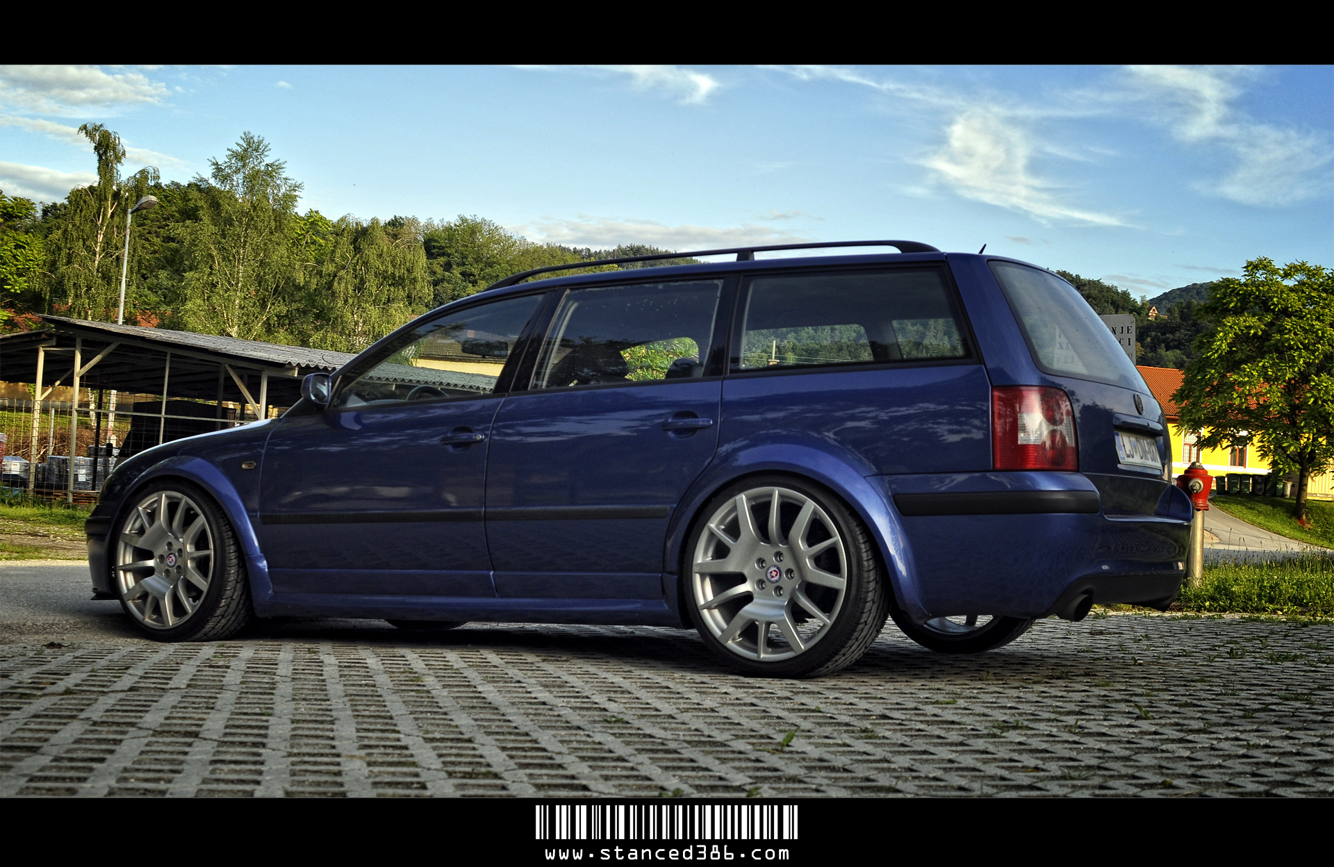 VW Passat B5 3b Bagged on 3SDM Rims Before and After by Dave 